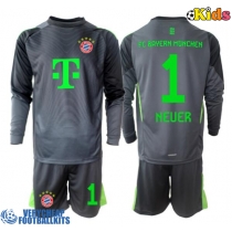 Bayern Munich Manuel Neuer #1 Goalkeeper Replica Away Minikit 2025-26 Long Sleeve (+ pants)